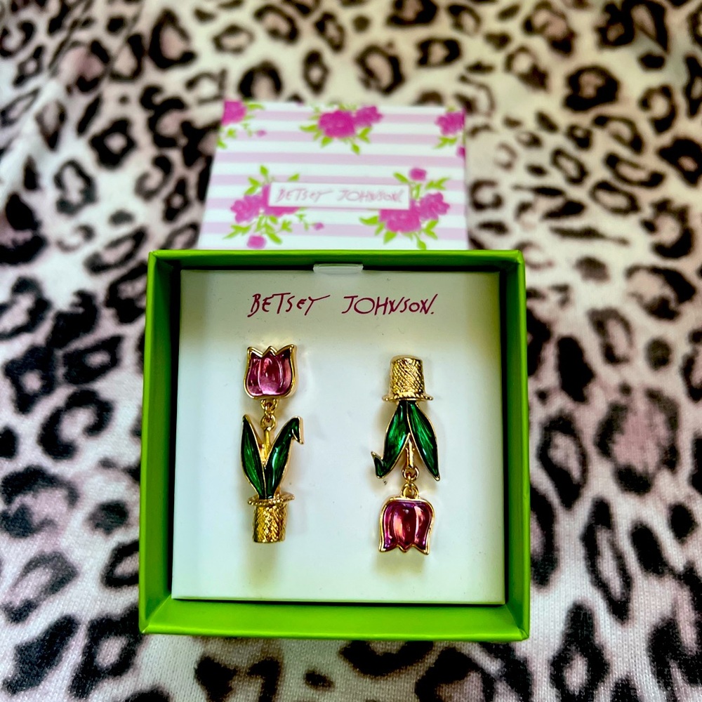 Betsey Johnson earrings